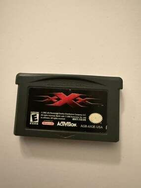 Activision xXx Game Boy Advance Video Game Cartridge